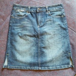 Jean skirt